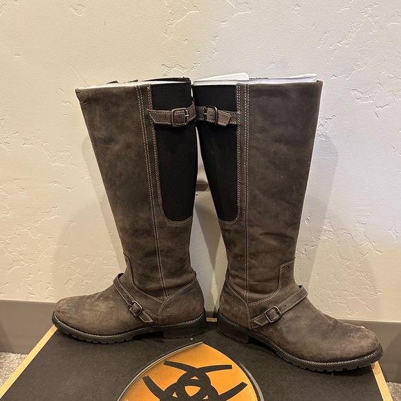 New Ariat Stanton H2O waterproof Knee-High Leather Boots - Picture 4 of 7